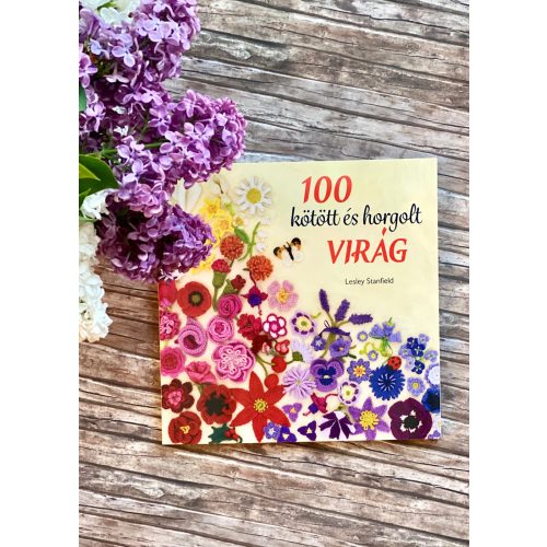 100 kötött és horgolt virág